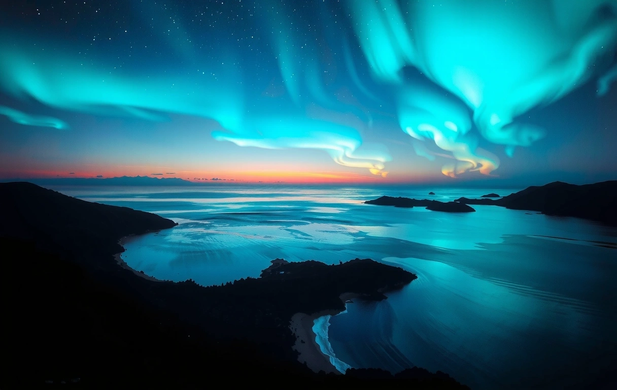 Usporeni vizual morske obale